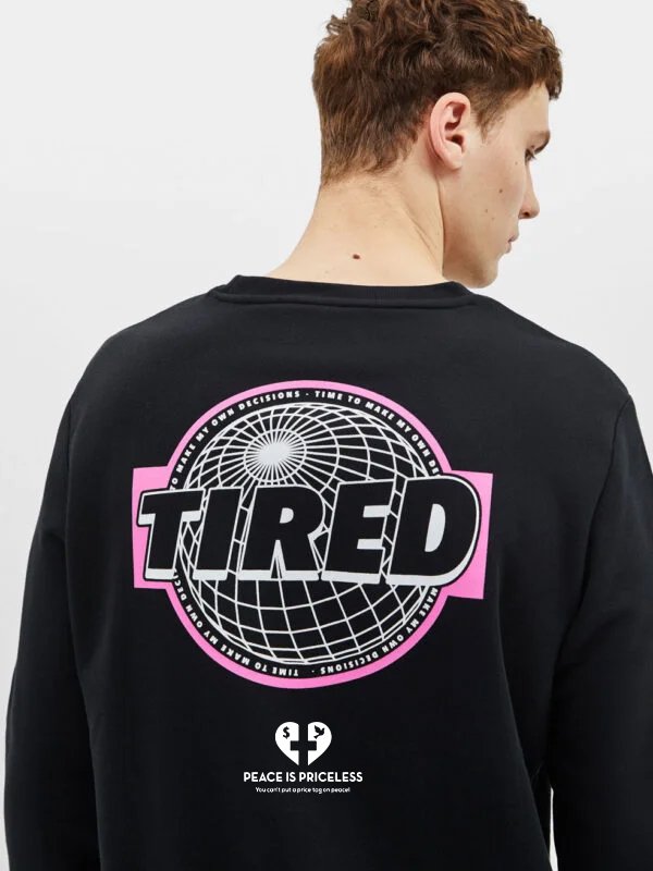 Cut and sew sweatshirt